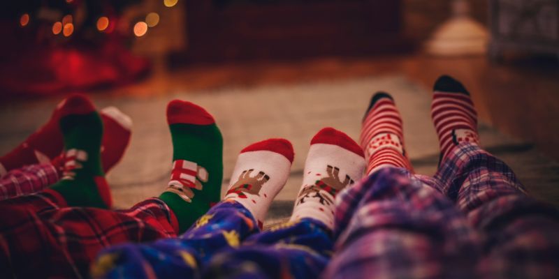 Kids Christmas Socks