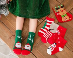 Kids Christmas Socks