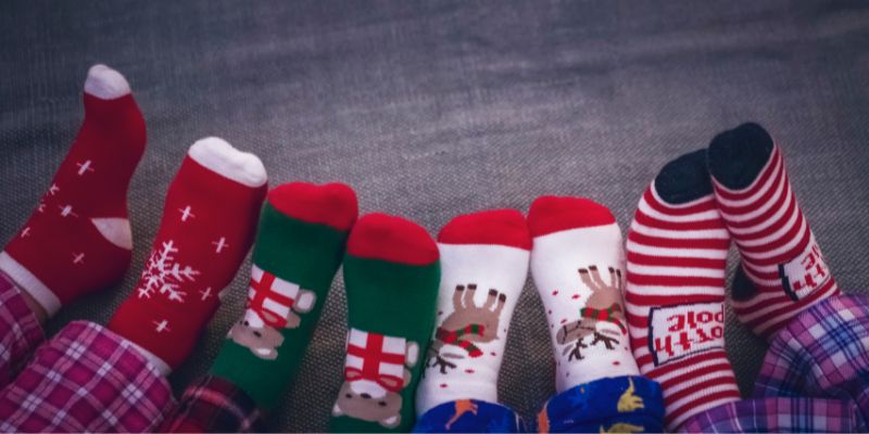 Kids Christmas Socks