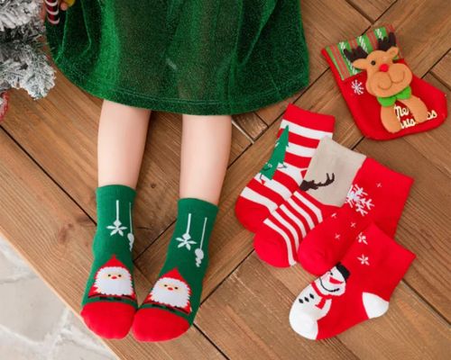 Kids Christmas Socks